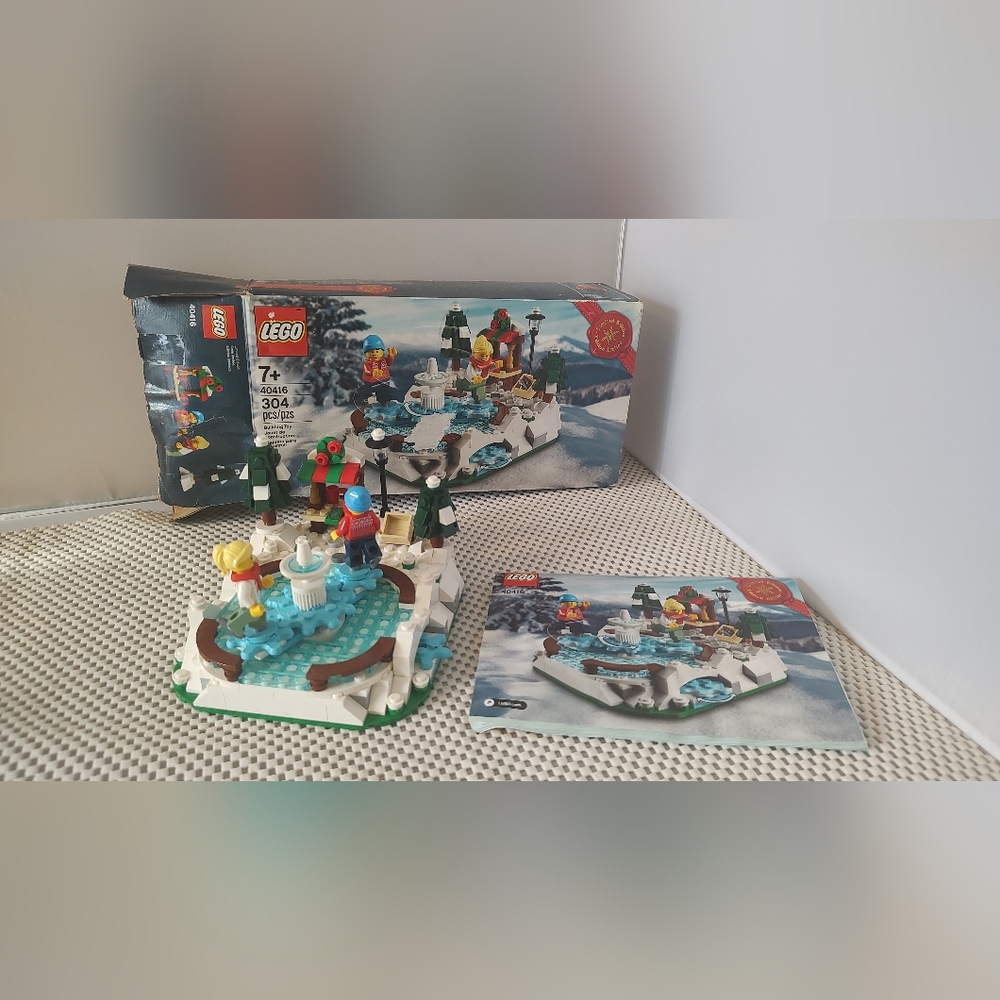 Lego 40416 Ice Skating Limited Edition Building Toy Set As Shown